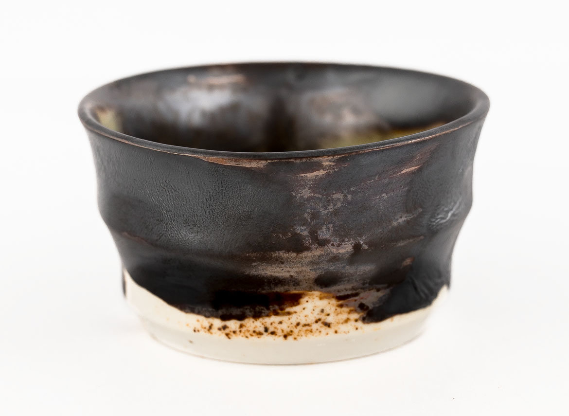 Cup # 31015, wood firing/porcelain, 60 ml.