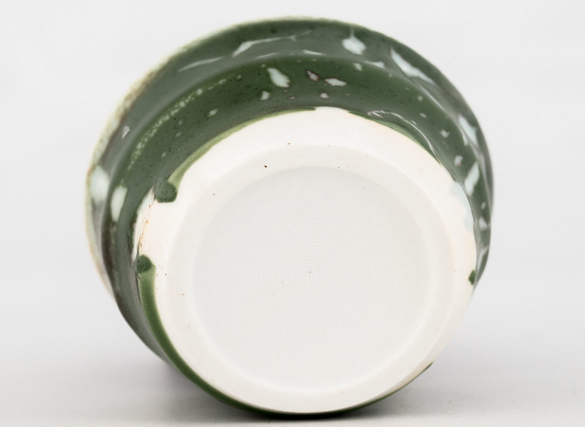 Cup # 31016, wood firing/porcelain, 60 ml.