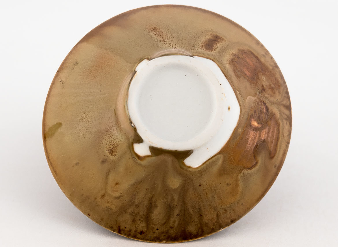Cup # 31027, wood firing/porcelain, 44 ml.