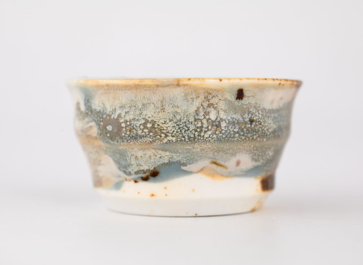 Cup # 31054, wood firing/porcelain, 60 ml.