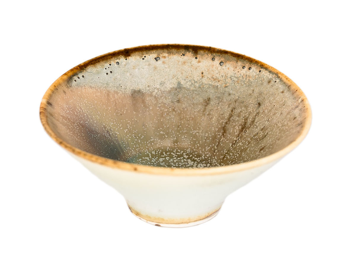 Cup # 31131, wood firing/porcelain, 40 ml.