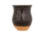 Vessel for mate (kalabas) # 31391, ceramic