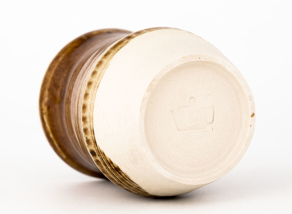 Vessel for mate (kalabas) # 31415, ceramic