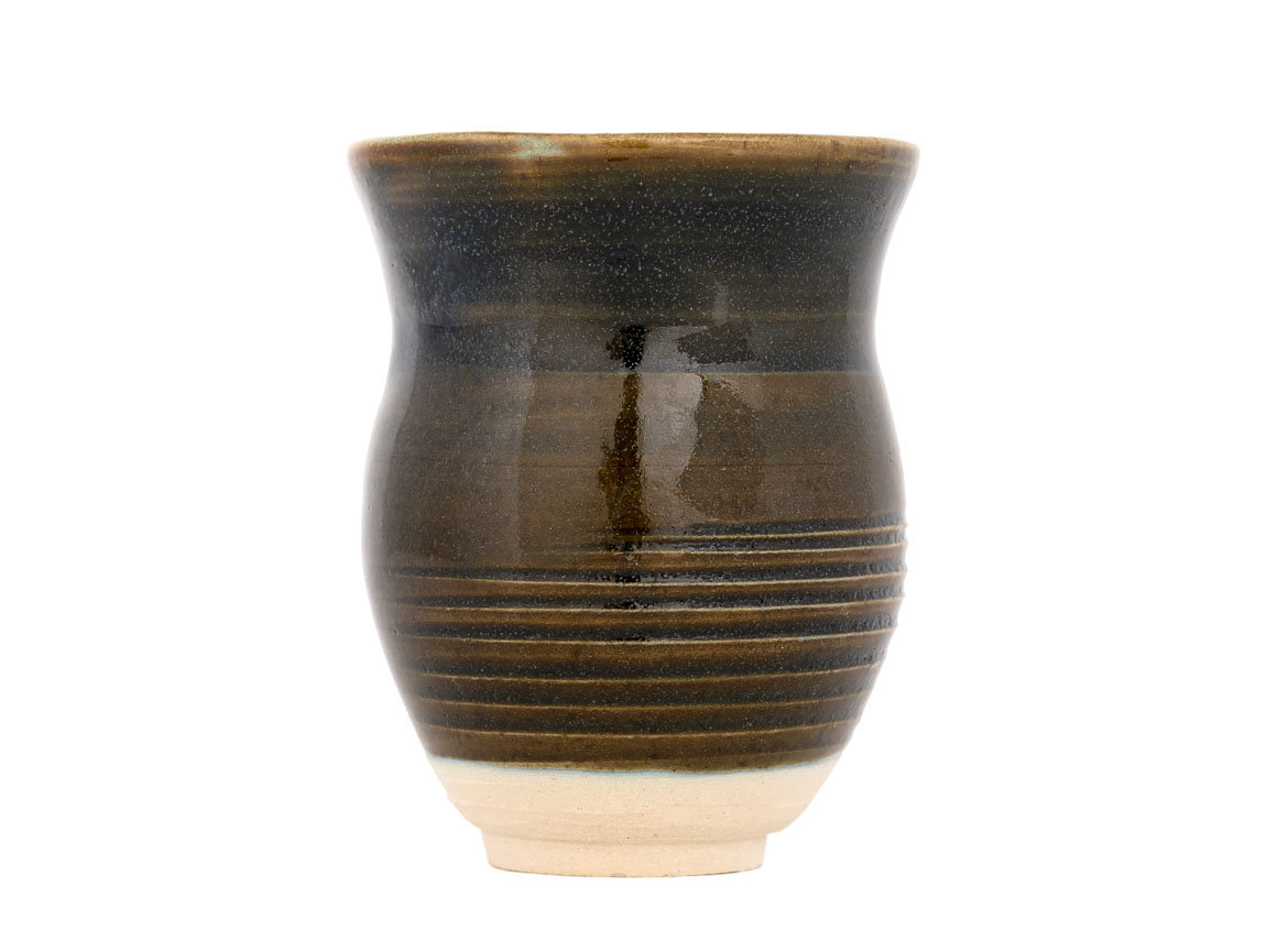 Vessel for mate (kalabas) # 31428, ceramic