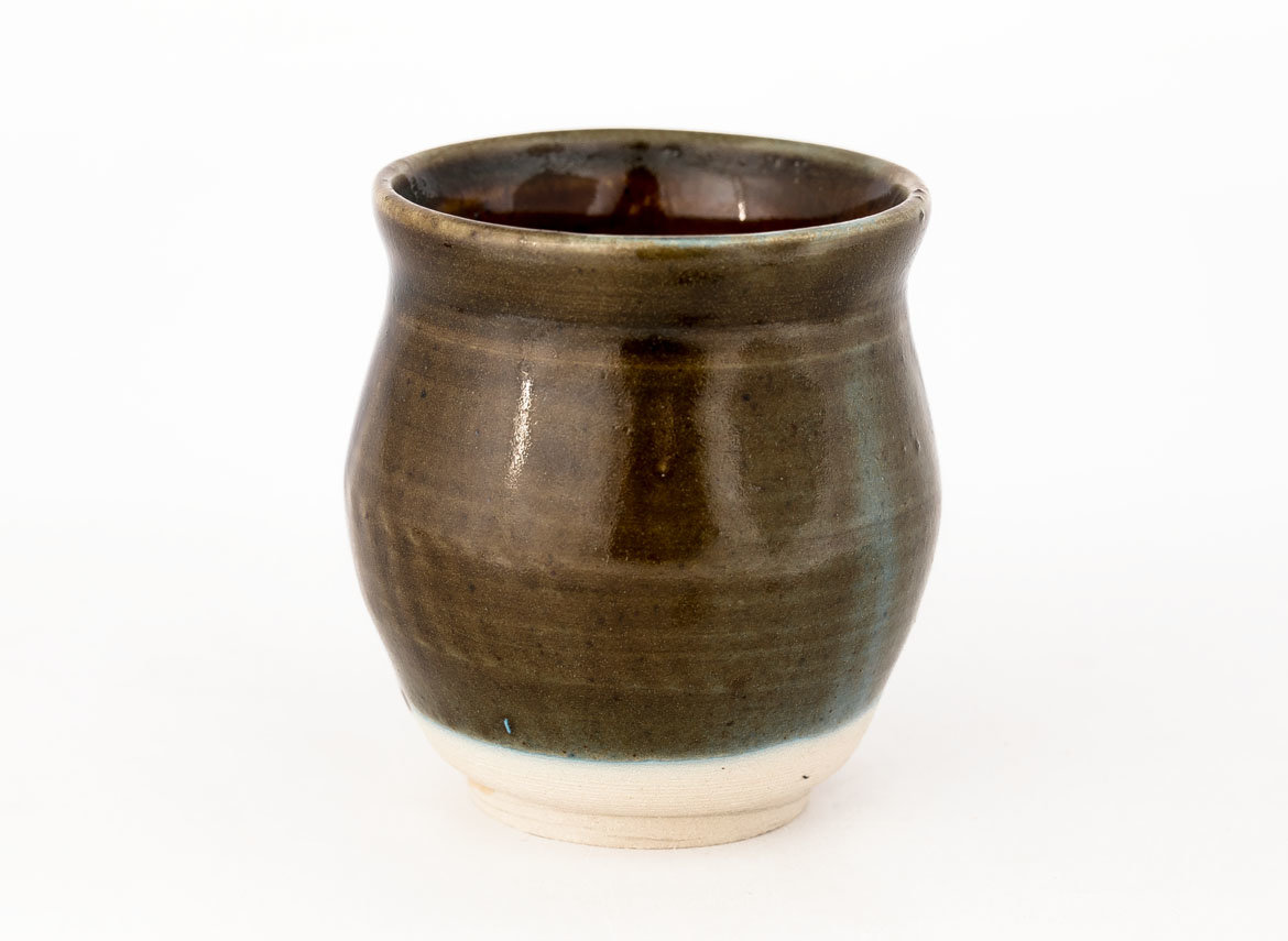 Vessel for mate (kalabas) # 31429, ceramic