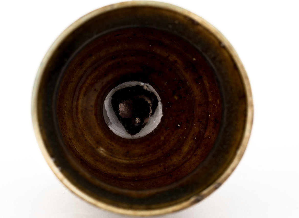 Vessel for mate (kalabas) # 31430, ceramic