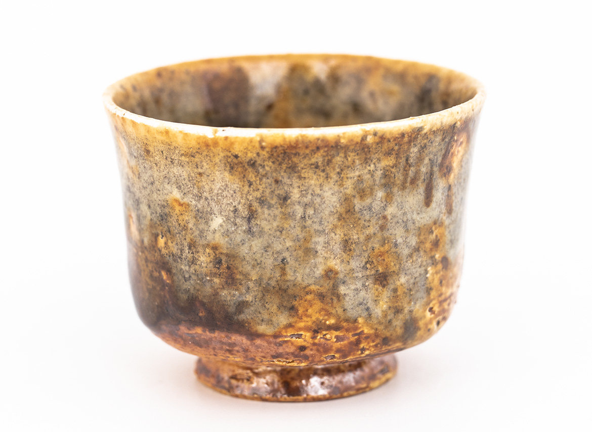 Cup # 31834, wood firing/ceramic/hand painting, 84 ml.