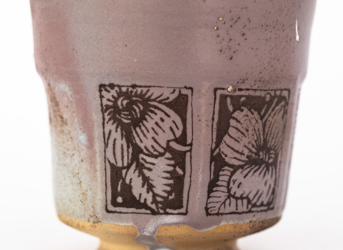 Cup # 31839, wood firing/ceramic/hand painting, 210 ml.