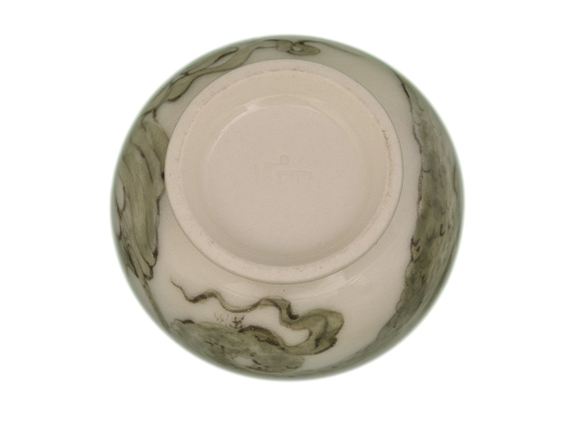 Cup # 32436, ceramic/hand painting, 60 ml.
