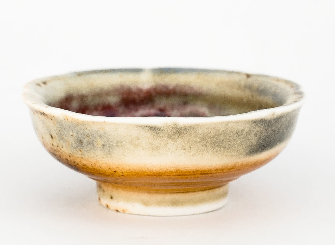 Cup # 32437, wood firing/ceramic/hand painting, 67 ml.