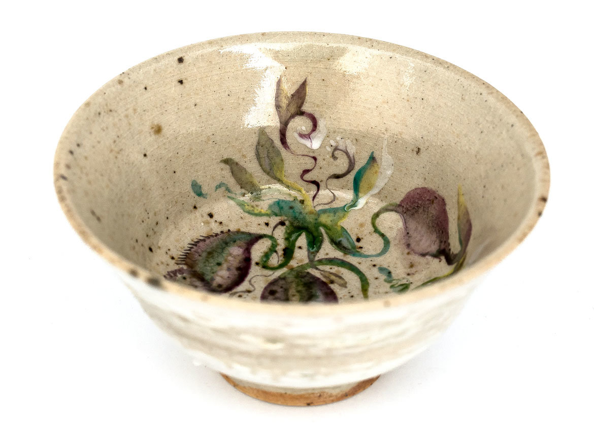 Cup # 32443, wood firing/ceramic/hand painting, 130 ml.