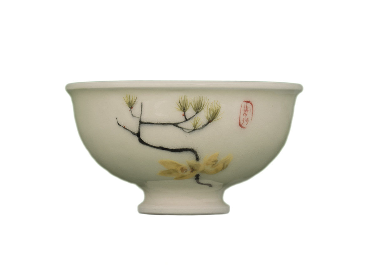 Cup # 32445, ceramic/hand painting, 150 ml.