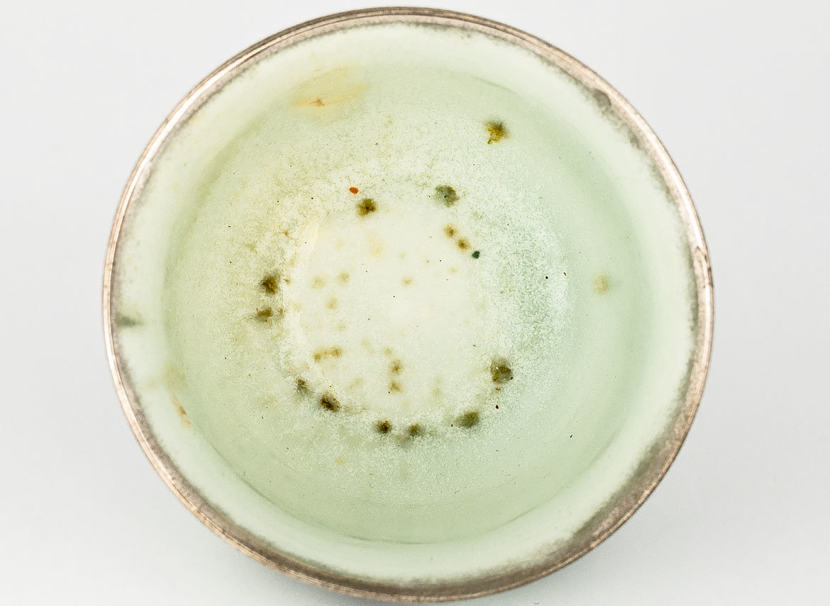 Пиала # 32488, дровяной обжиг/керамика/ручная роспись, 105 мл.