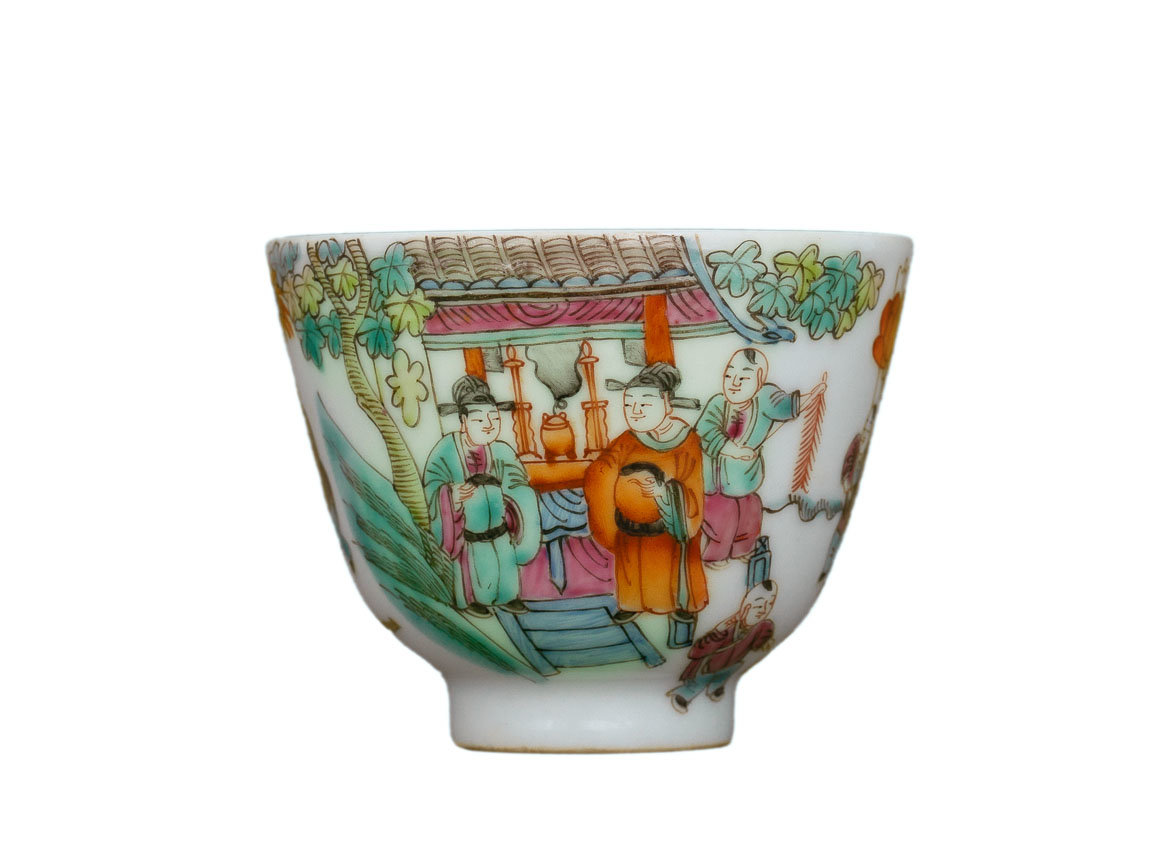 Cup # 32550, ceramic/hand painting, 130 ml.