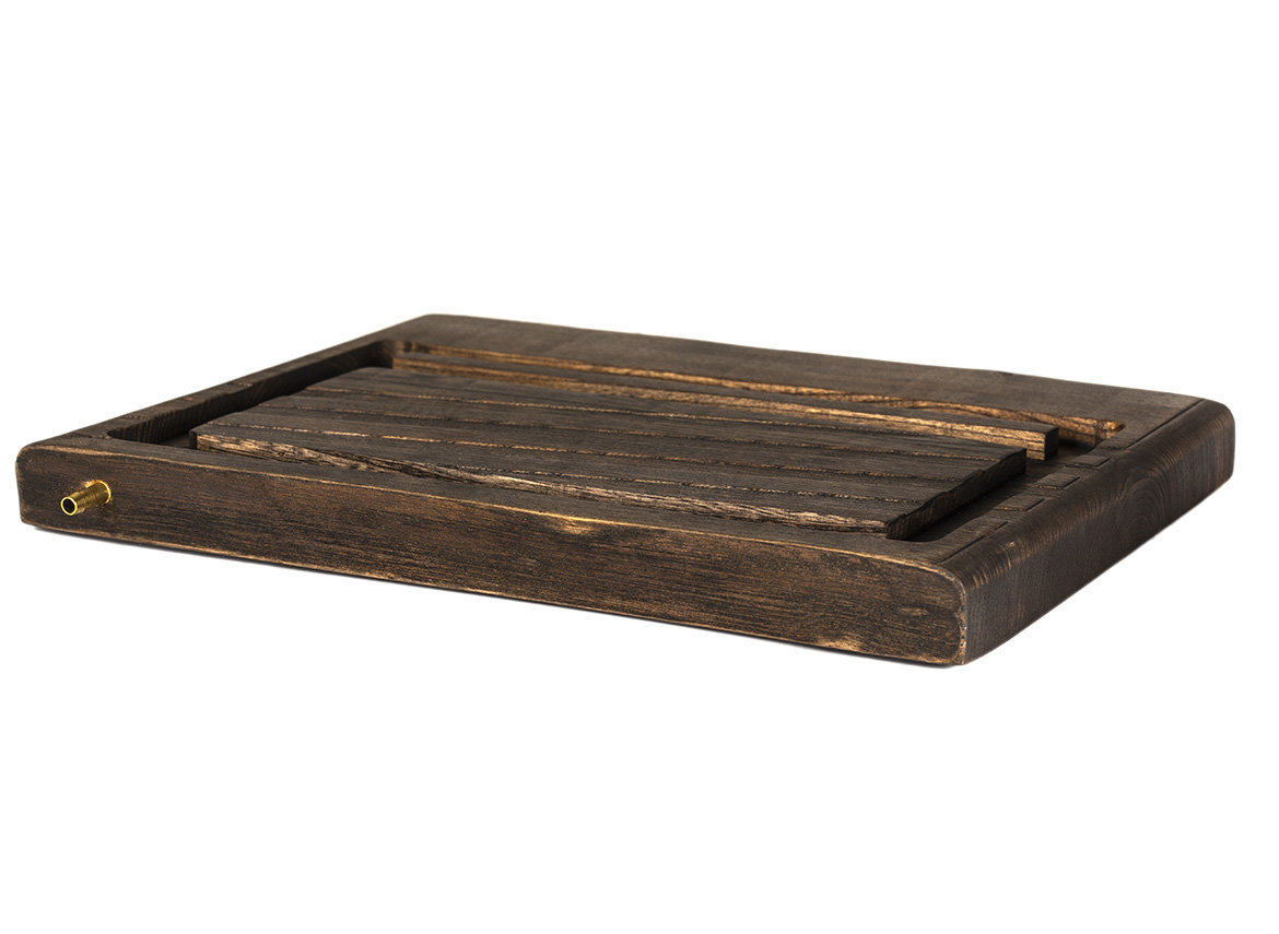 Author's handmade tea tray # 32556, wood