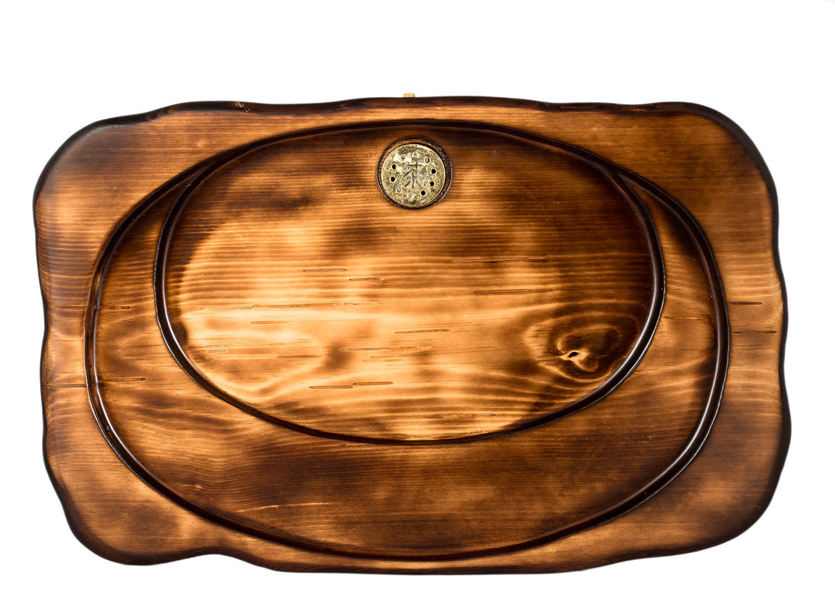 Handmade tea tray # 32562, wood, cedar