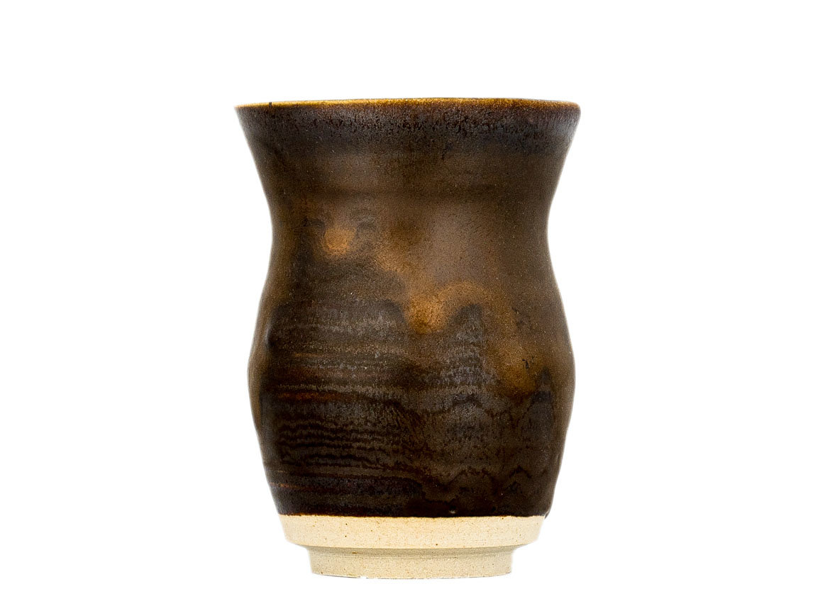 Сосуд для питья мате (калебас) # 32833, дровяной обжиг/керамика