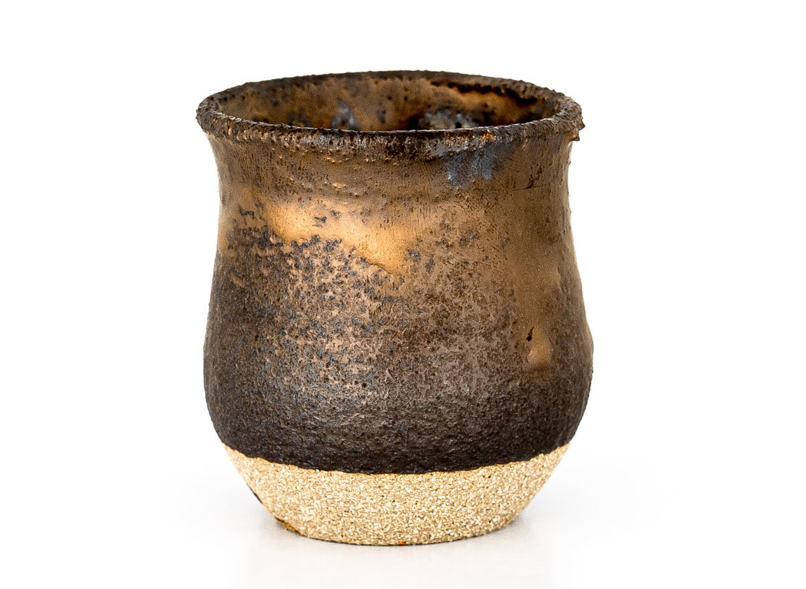 Сосуд для питья мате (калебас) # 32837, дровяной обжиг/керамика
