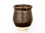 Сосуд для питья мате (калебас) # 32840, дровяной обжиг/керамика