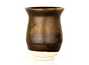 Vessel for mate (kalabas) # 32845, wood firing/ceramic