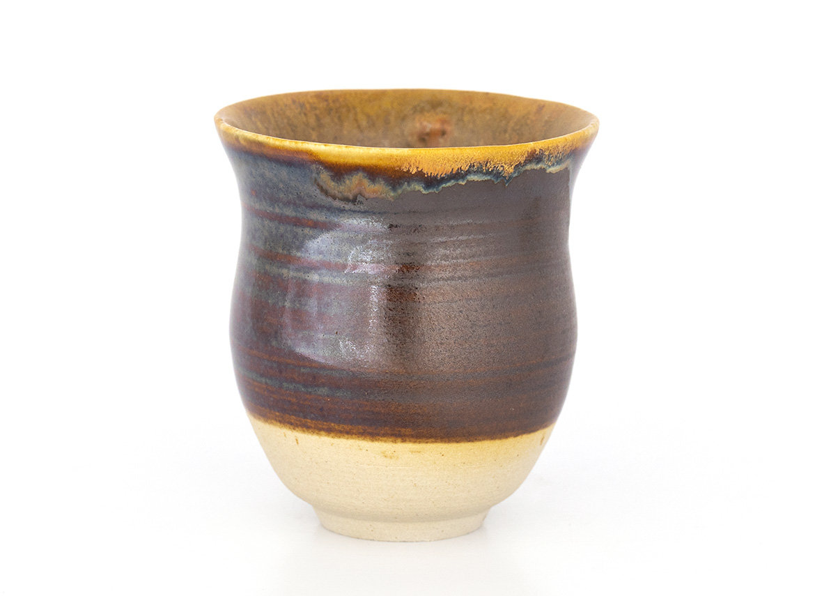 Vessel for mate (kalabas) # 32851, wood firing/ceramic