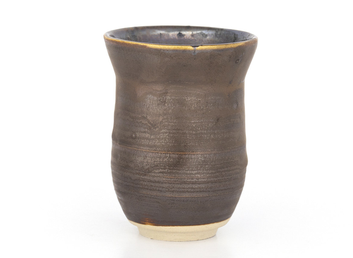Vessel for mate (kalabas) # 32852, wood firing/ceramic