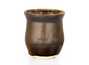 Сосуд для питья мате (калебас) # 32856, дровяной обжиг/керамика