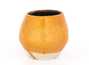 Сосуд для питья мате (калебас) # 32865, дровяной обжиг/керамика