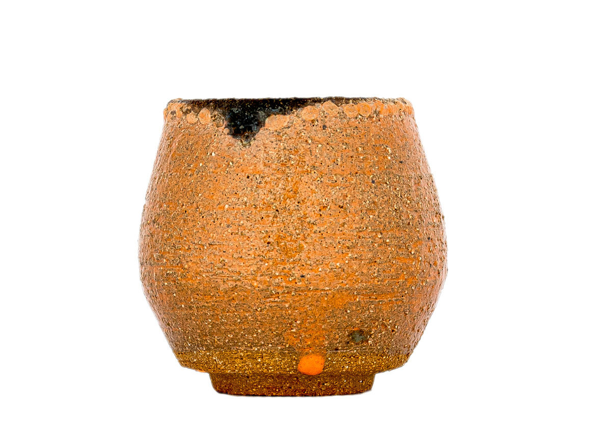 Сосуд для питья мате (калебас) # 32868, дровяной обжиг/керамика