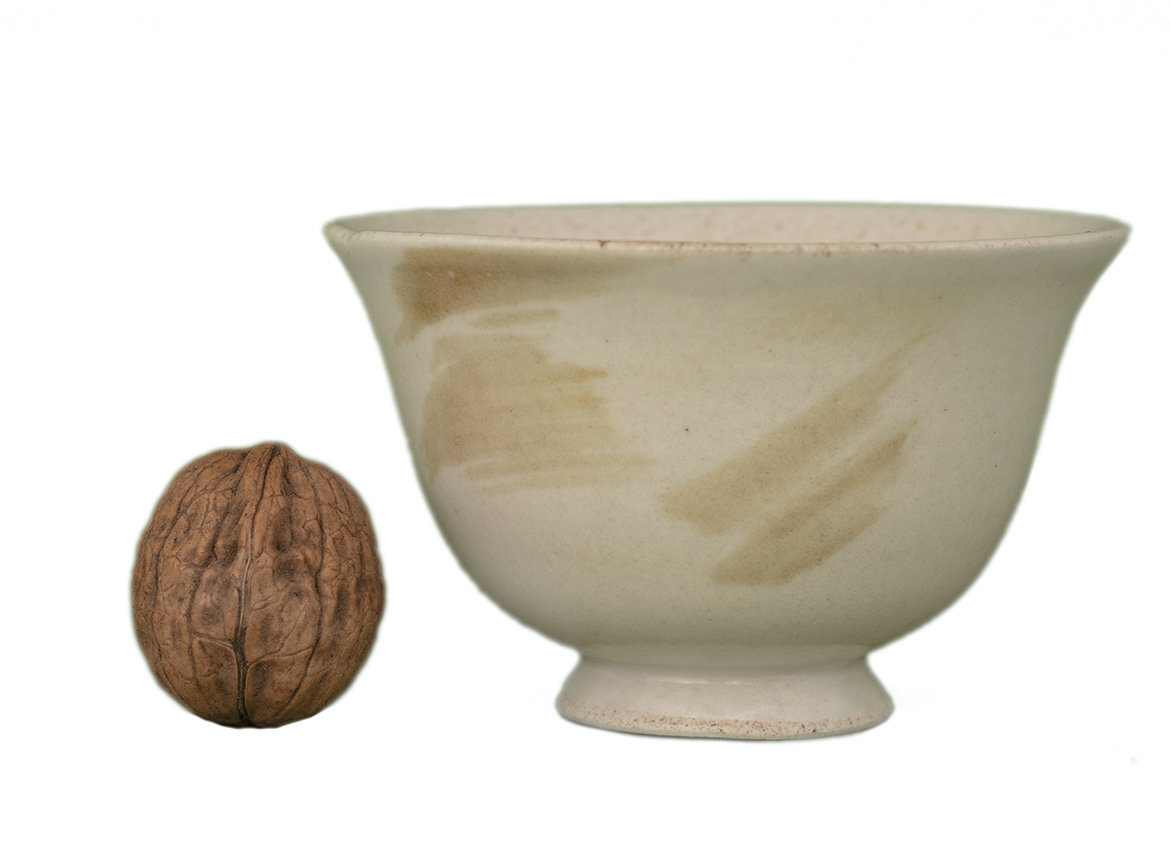 Cup # 32886, wood firing/ceramic/hand painting, 240 ml.