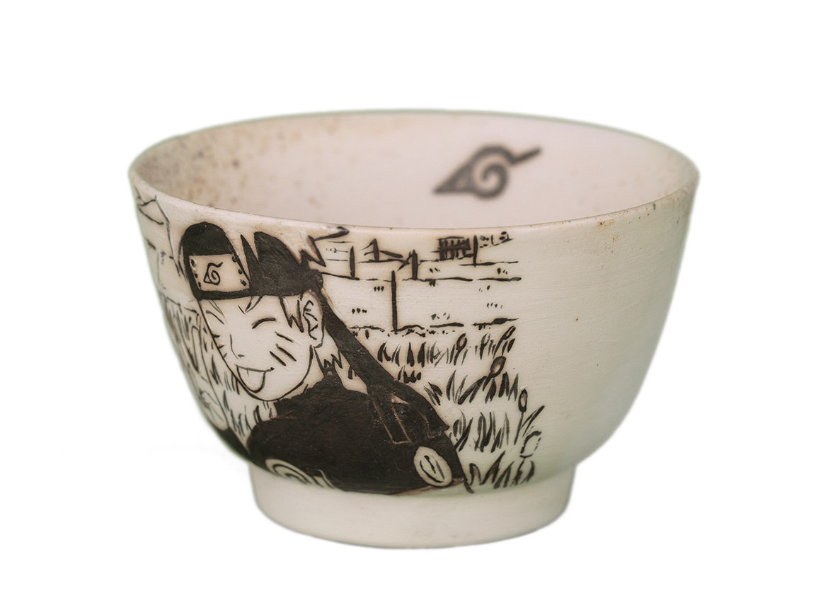 Cup # 32938, wood firing/ceramic/hand painting, 110 ml.