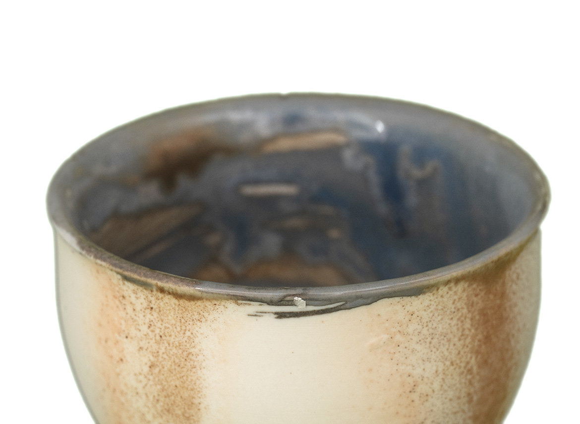 Cup # 32940, wood firing/ceramic/hand painting, 124 ml.