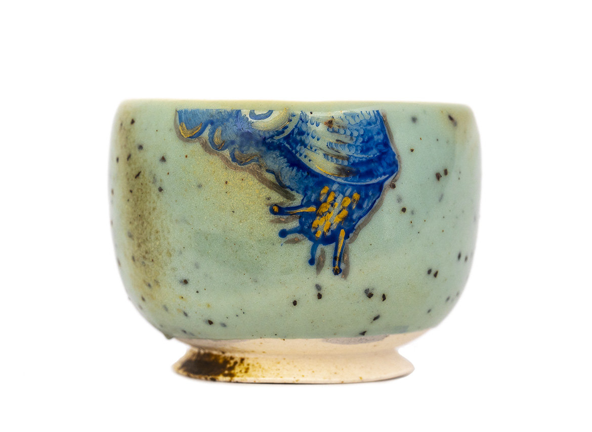 Cup # 32944, wood firing/ceramic/hand painting, 60 ml.