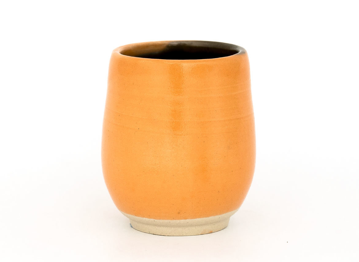 Vessel for mate (kalabas) # 33063, ceramic