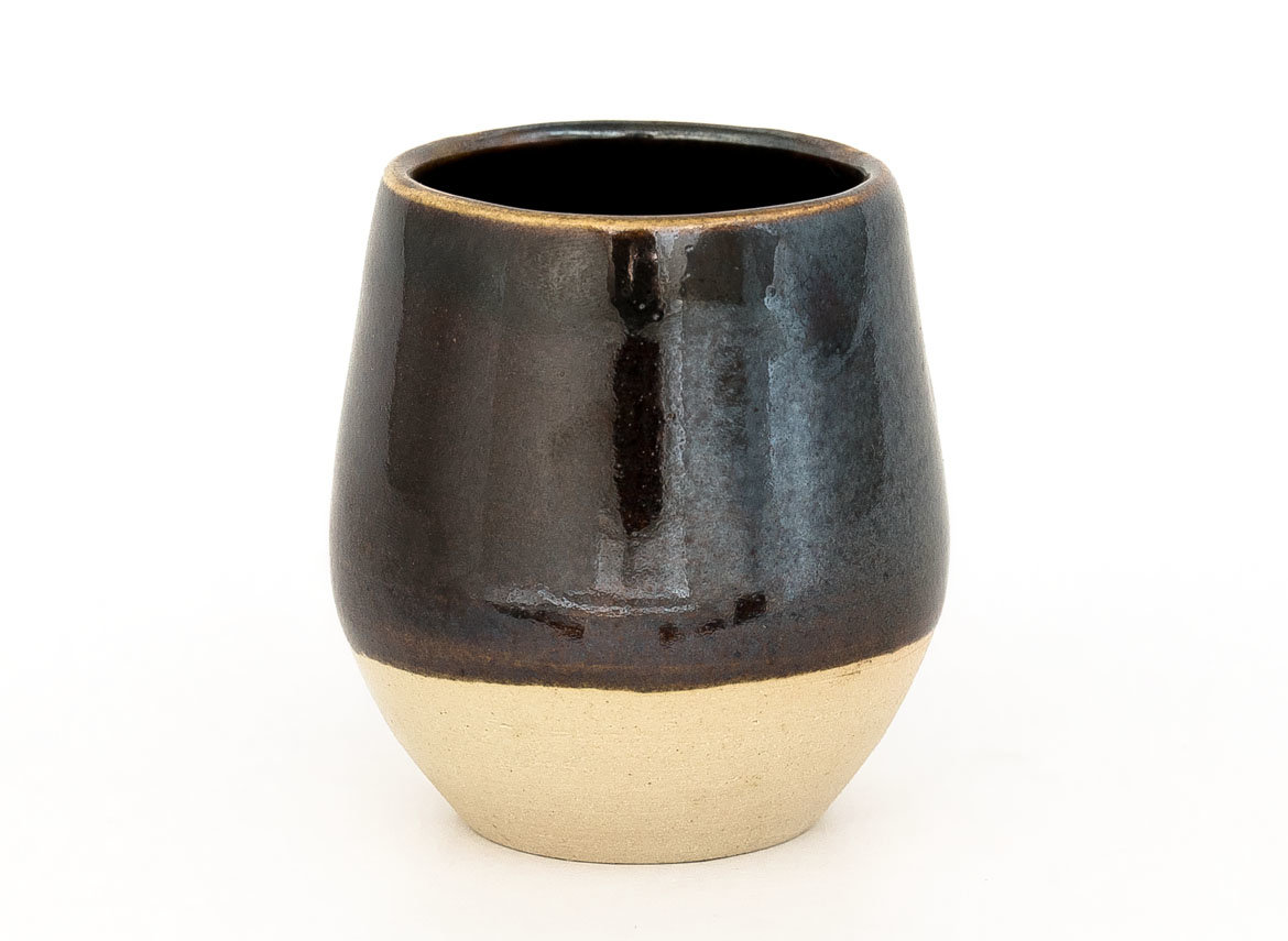 Vessel for mate (kalabas) # 33066, ceramic