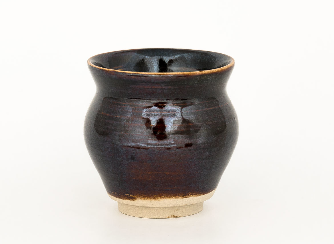 Vessel for mate (kalabas) # 33067, ceramic