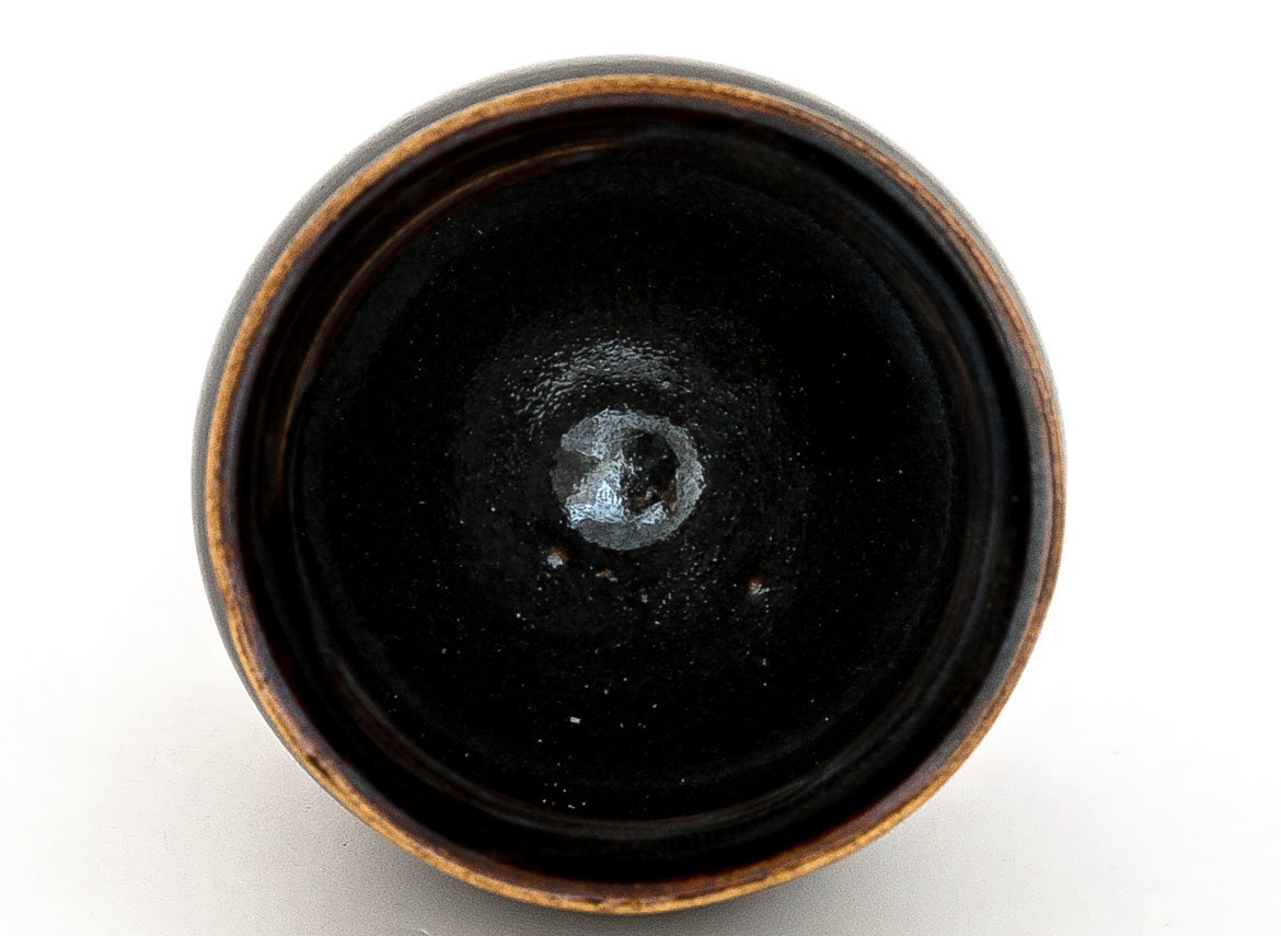 Vessel for mate (kalabas) # 33067, ceramic