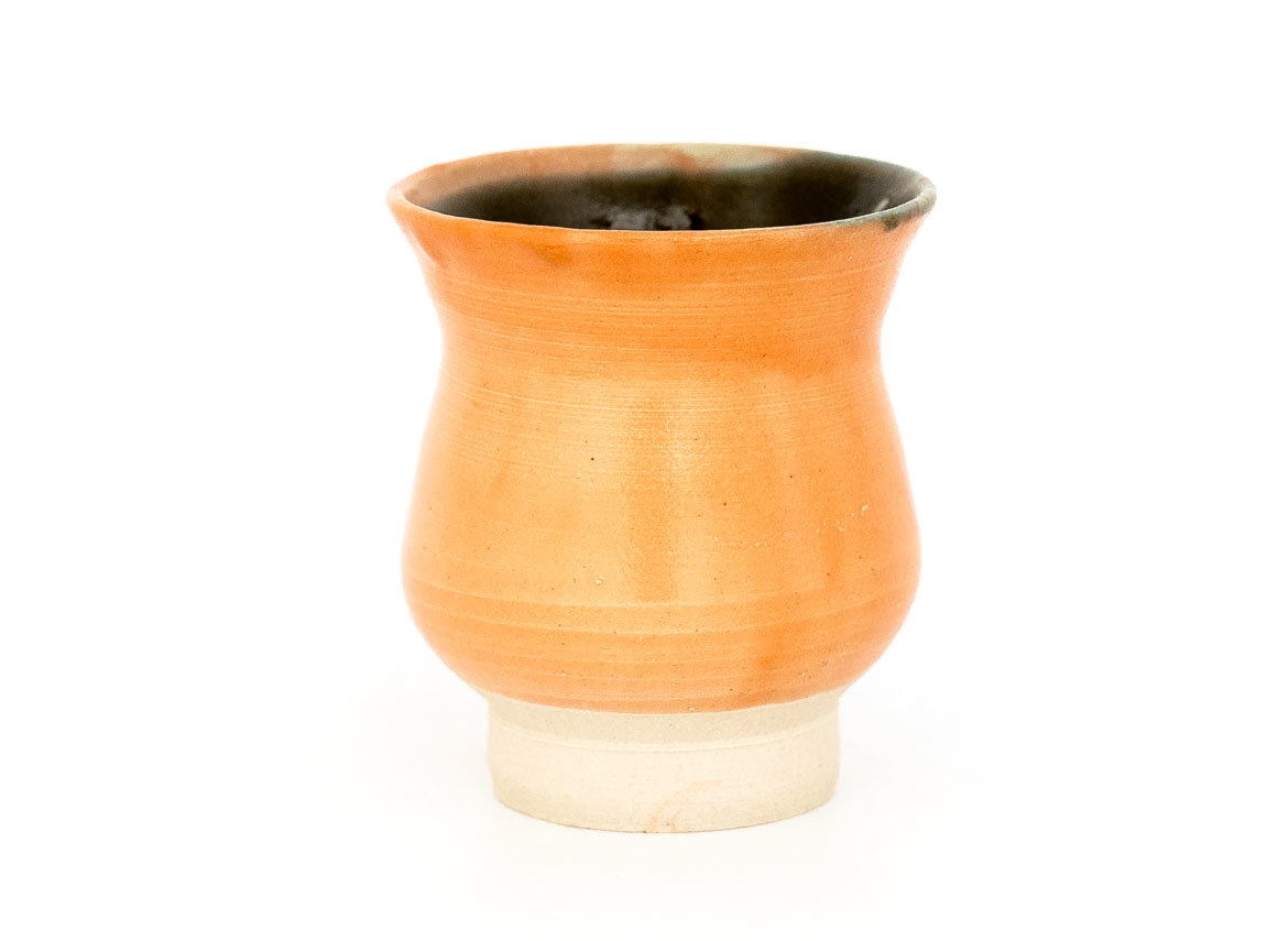Vessel for mate (kalabas) # 33072, ceramic