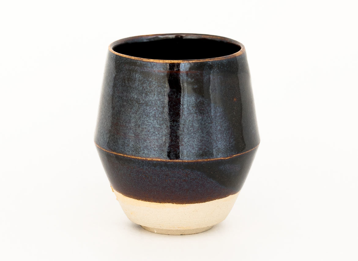 Vessel for mate (kalabas) # 33073, ceramic