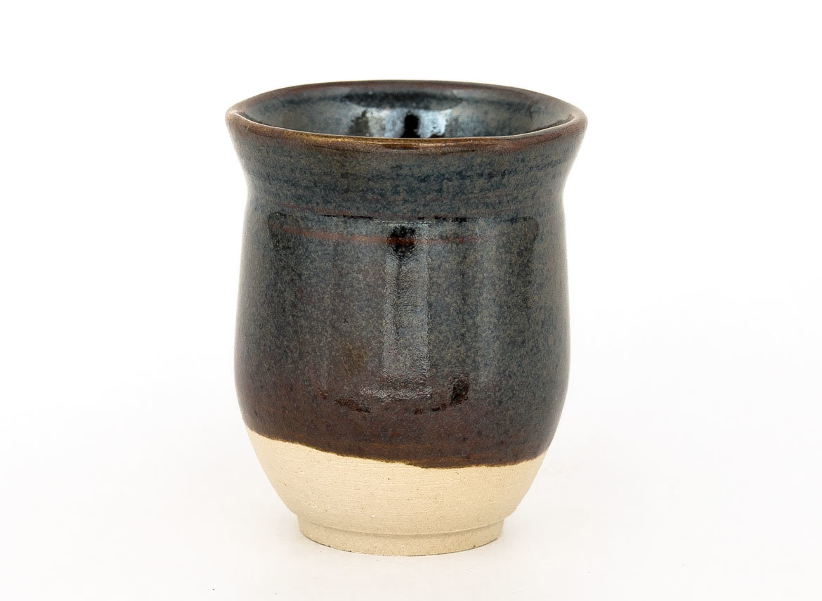 Vessel for mate (kalabas) # 33076, ceramic
