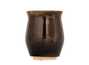 Vessel for mate (kalabas) # 33077, ceramic