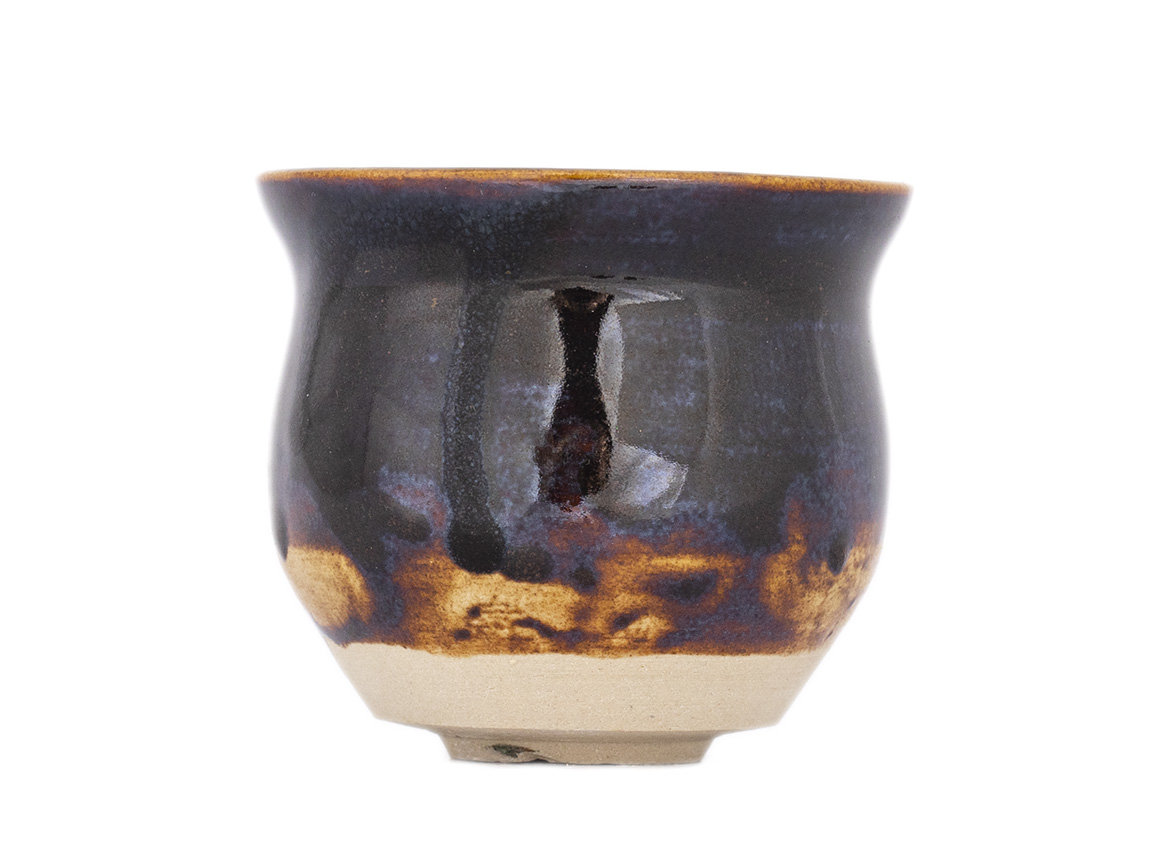 Vessel for mate (kalabas) # 33080, ceramic