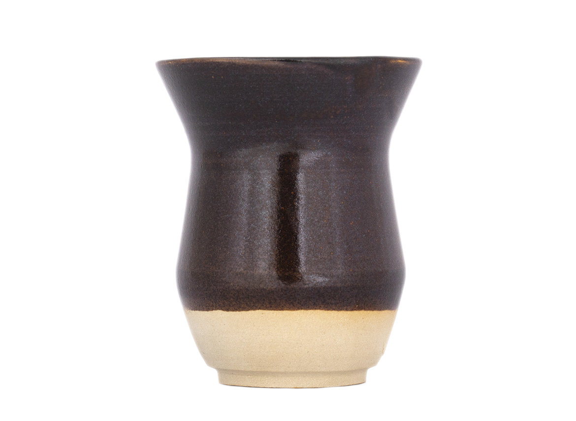Vessel for mate (kalabas) # 33086, ceramic