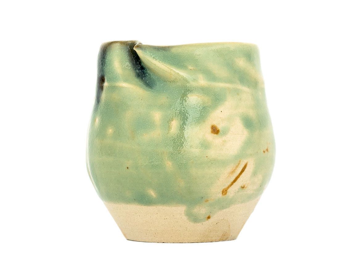 Vessel for mate (kalabas) # 33095, ceramic
