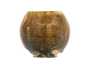Vessel for mate (kalabas) # 33097, ceramic