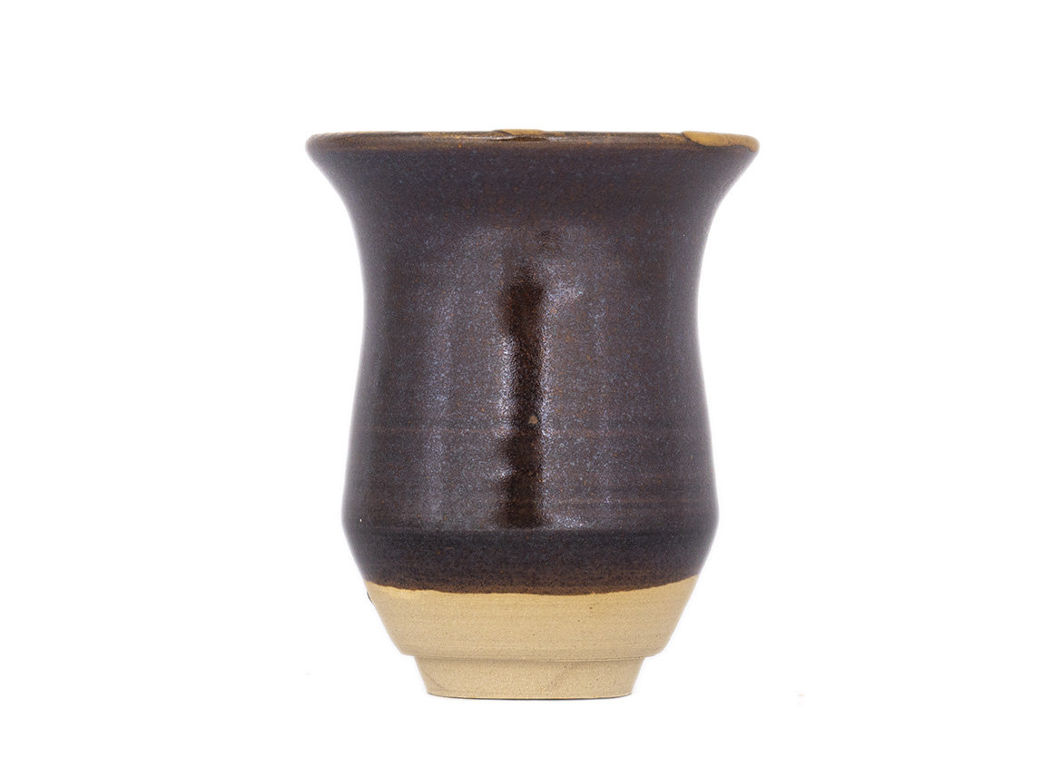 Vessel for mate (kalabas) # 33099, ceramic,