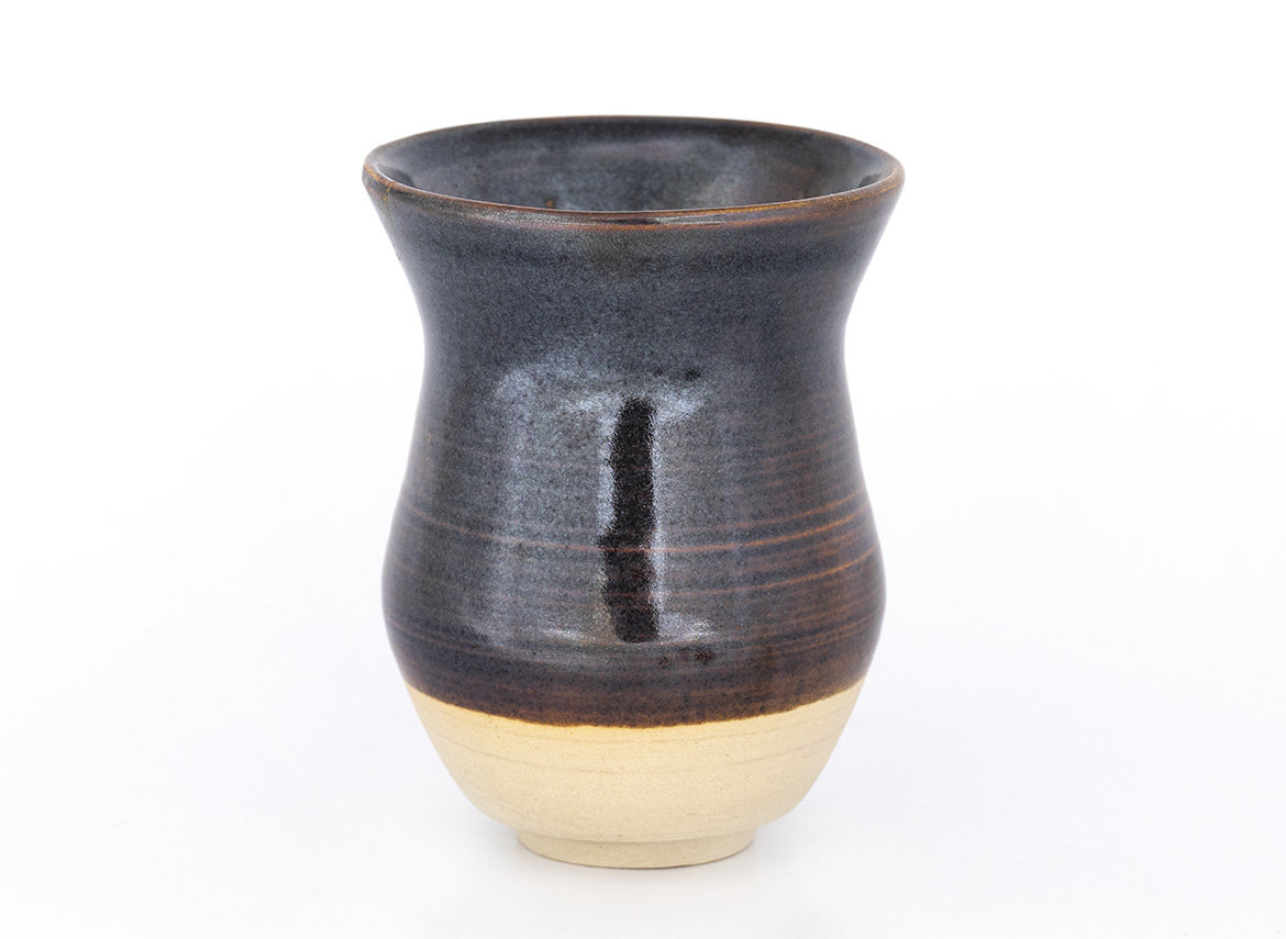 Vessel for mate (kalabas) # 33120, ceramic