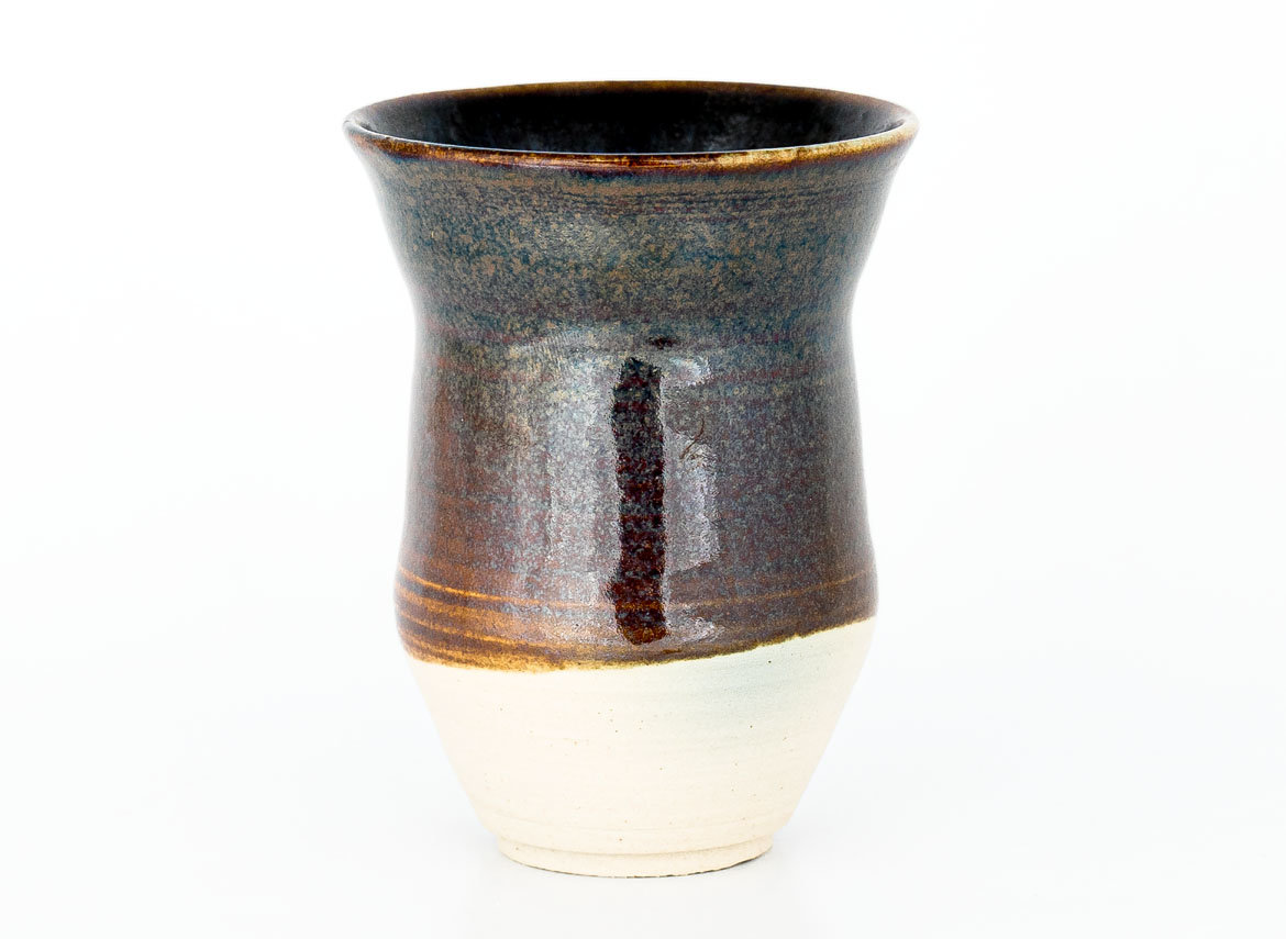 Vessel for mate (kalabas) # 33121, ceramic