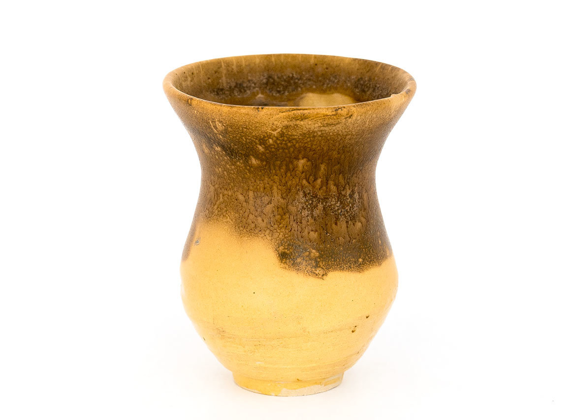 Vessel for mate (kalabas) # 33122, ceramic