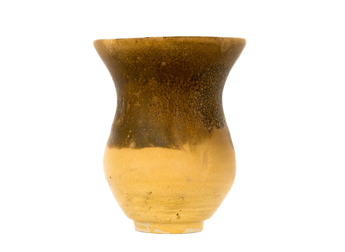 Vessel for mate (kalabas) # 33122, ceramic